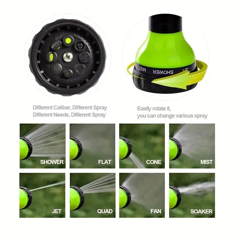 Douche de Lavage pour Chien – Pulvérisateur Haute Pression avec Brosse de Toilettage Intégrée 8 en 1 – Image 6