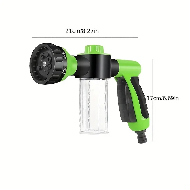 Douche de Lavage pour Chien – Pulvérisateur Haute Pression avec Brosse de Toilettage Intégrée 8 en 1 – Image 8