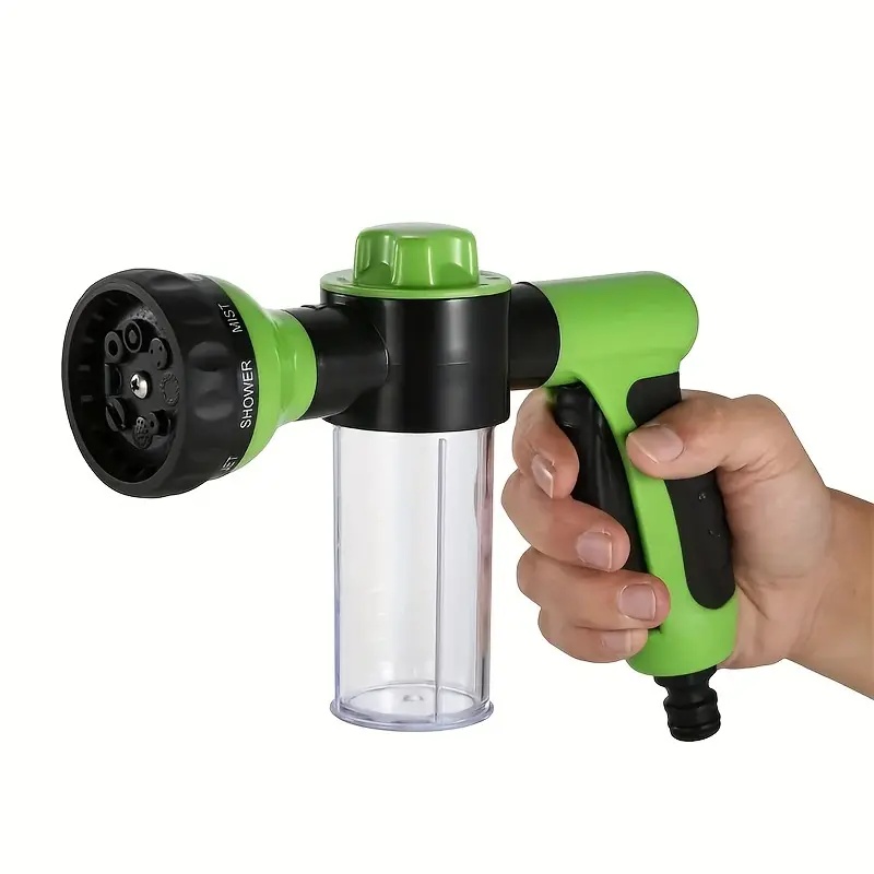 Douche de Lavage pour Chien – Pulvérisateur Haute Pression avec Brosse de Toilettage Intégrée 8 en 1 – Image 10
